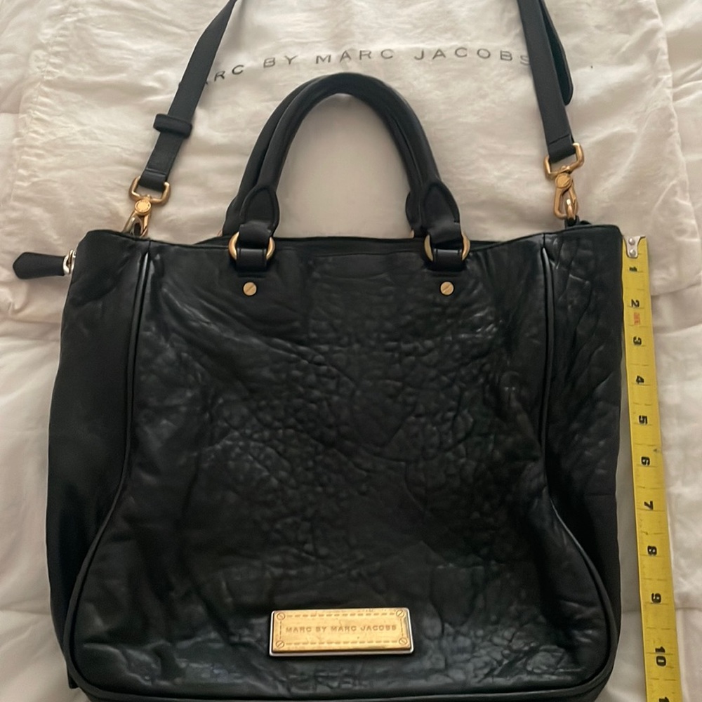 Rare Marc By Marc Jacobs Black Leather